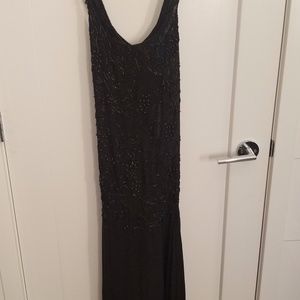 Vintage beaded mermaid dress